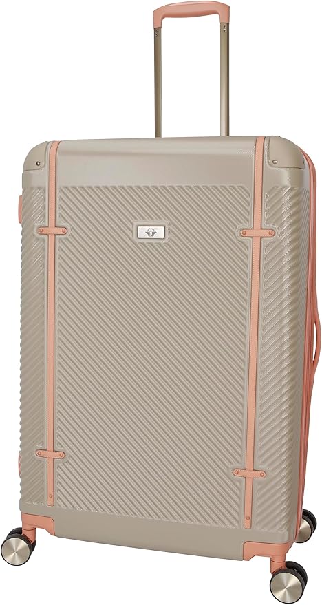 Dockers Spectra Hardside Expandable 8-Wheel Spinner Travel Checked Luggage, 28-Inch, Timberwolf
