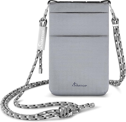 SIMTOP Small Crossbody Bag Cell Phone Purse for Women Lightweight RFID Anti-Theft Water-Resistant Adjustable Strap Phone/Keys