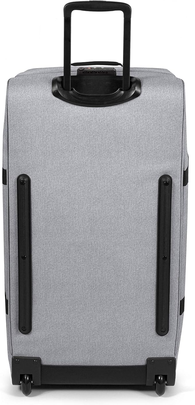 Eastpak Tranverz L – 121L Large Wheeled Luggage with Dual Compartments, TSA Lock, Compression Straps & Smooth-Wheeling System, Sunday Grey