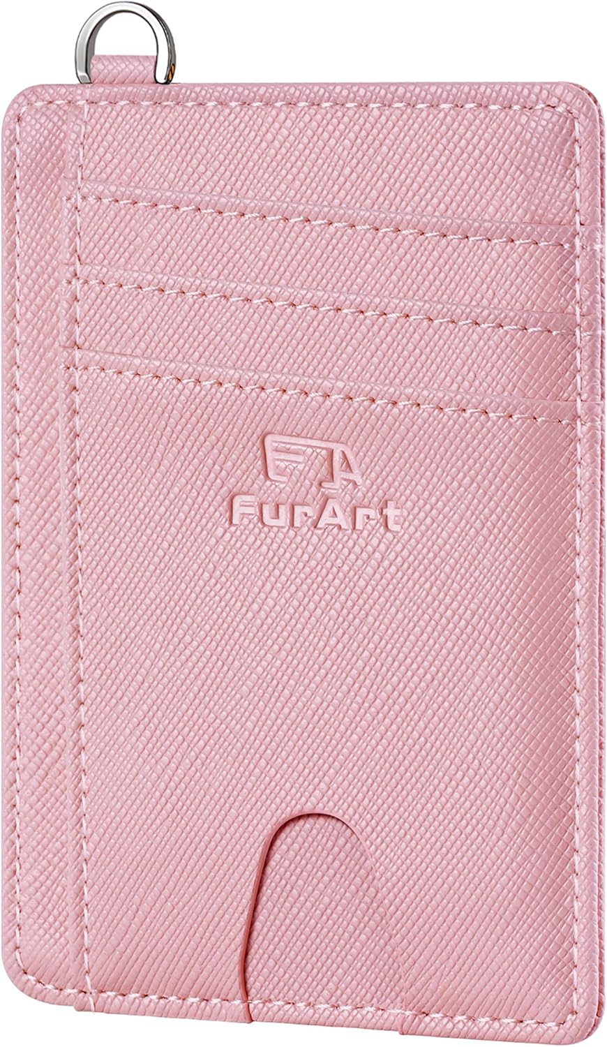 FurArt Slim Minimalist Wallet, Front Pocket Wallets, RFID Blocking, Credit Card Holder for Men & Women