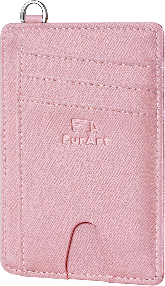 FurArt Slim Minimalist Wallet, Front Pocket Wallets, RFID Blocking, Credit Card Holder for Men & Women