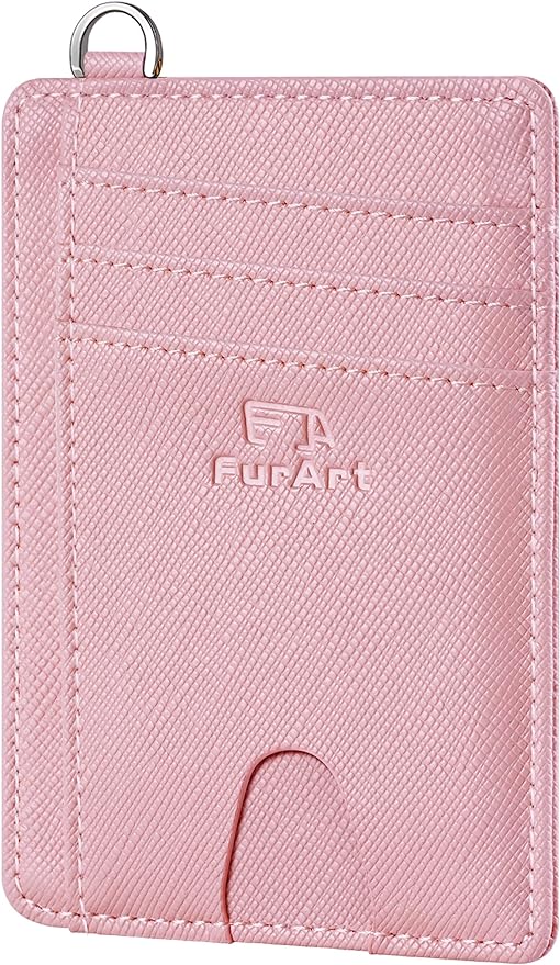 FurArt Slim Minimalist Wallet, Front Pocket Wallets, RFID Blocking, Credit Card Holder for Men