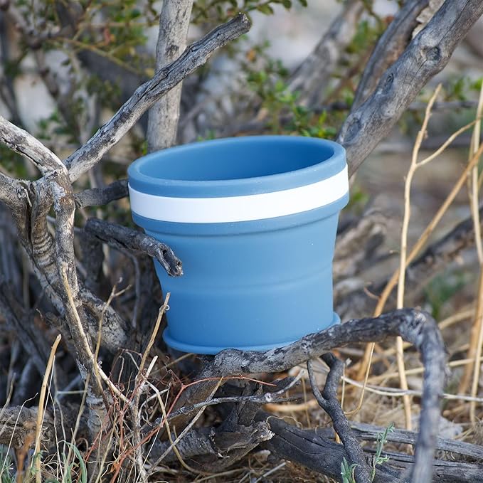 Hiker's Gold Ultralight Collapsible Cup for Hiking, Backpacking, Camping (9 fl oz Capacity)