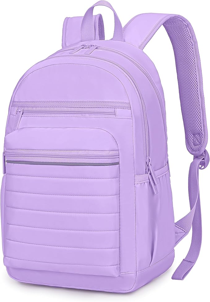KEOFID Travel Backpack for Women, Womens Work Backpacks, Anti-theft Backpack Purse, Back pack for College Girls, Carry-On Travel Backpacks,Bookbag(Purple)