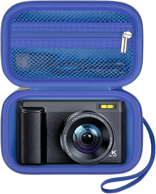 Digital Camera Case Compatible with Duluvulu for Oiadek for Zostuic for TEBNGIHNM for Canon G7 X Mark III/II 4K Vlogging Camera. Storage Holder Bag for Canon PowerShot (Box Only) - Blue