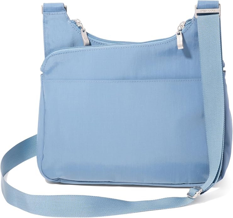 Baggallini Crossbody Travel Bag 11x8.5 Lightweight Water-resistant Nylon Handbag