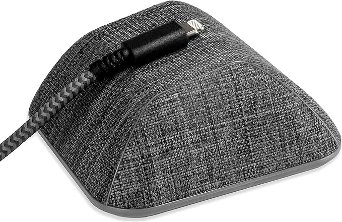 Smartish® Magnetic Cord Holder - Cable Wrangler Organizer with Magnet Clips for Charger Management on Desktop, Nightstand for USB-C + Lightning - No 2 Pencil Gray