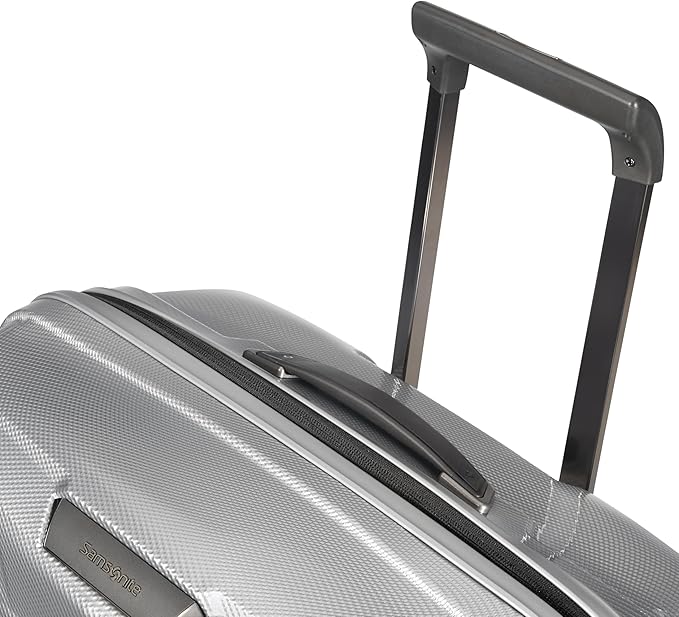 Samsonite Proxis X-Large Hardside Luggage with Dual Spinner Wheels - Innovative Roxkin™ Lightweight Shell With Ultimate Durability- Includes TSA Lock, Ergonomic Telescoping Handle -Silver