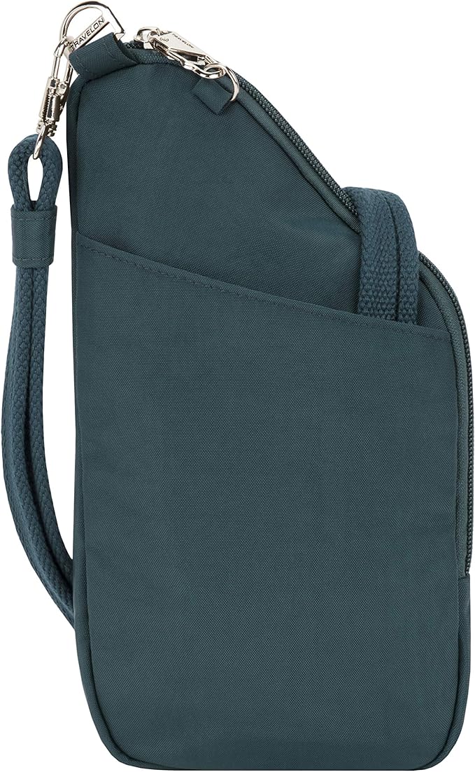 Travelon: Essentials - Anti-Theft - Compact Crossbody Bag - Peacock