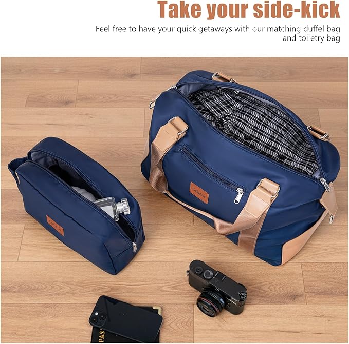 Luggage Sets 5 Piece Durable Suitcase Set with Spinner Wheels, Hard Shell Carry on Luggage with TSA Lock, Large Checked Travel Suitcases for Men and Women