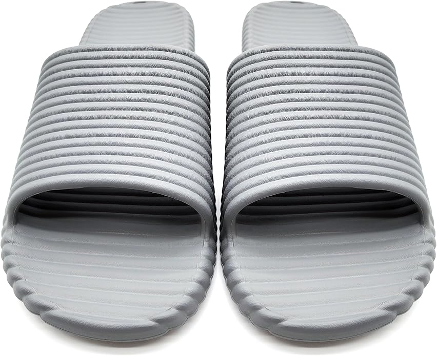 Quick Drying Shower Slippers For Women And Men Lightweight Open-toe EVA Non-Slip Slides Sandals Indoor And Outdoor Slipper For Bathroom,Spa,Pool,Gym,Beach