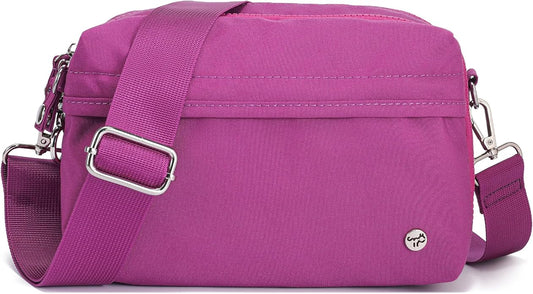 NEICOA Anti Theft Crossbody Bags for Women Nylon Small Travel Purse RFID Sling Shoulder Bag for Vacation Essentials
