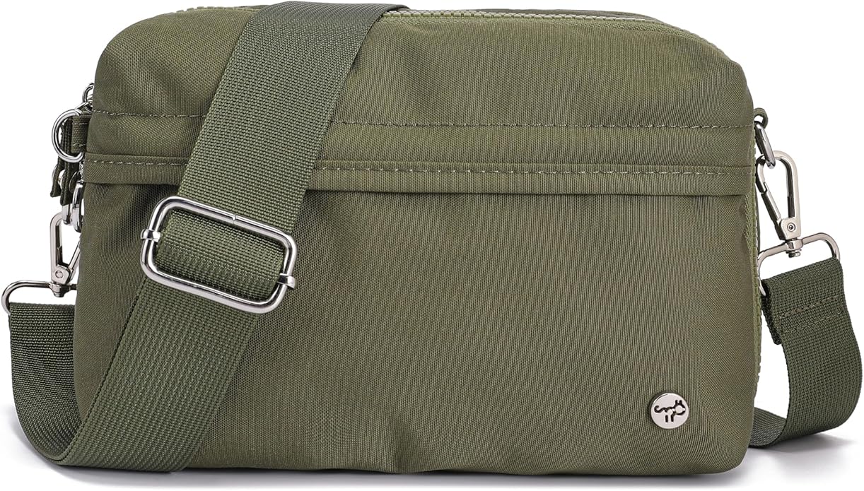 NEICOA Anti Theft Crossbody Bags for Women Nylon Small Travel Purse RFID Sling Shoulder Bag for Vacation Essentials