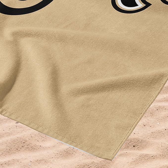 Northwest NFL Oversized Microfiber Beach Towel, 60 x 70 Inches – Quick Dry, Sand Resistant, Lightweight, Highly Absorbent, Shibori Design