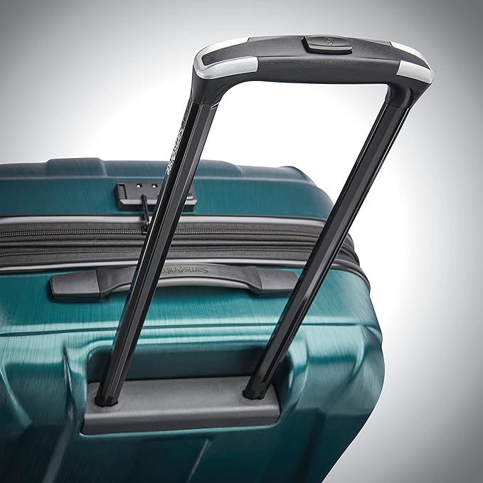 Samsonite Centric 2 Hardside Expandable Luggage with Spinner Wheels, 2-Piece Set (20/24), Emerald Green
