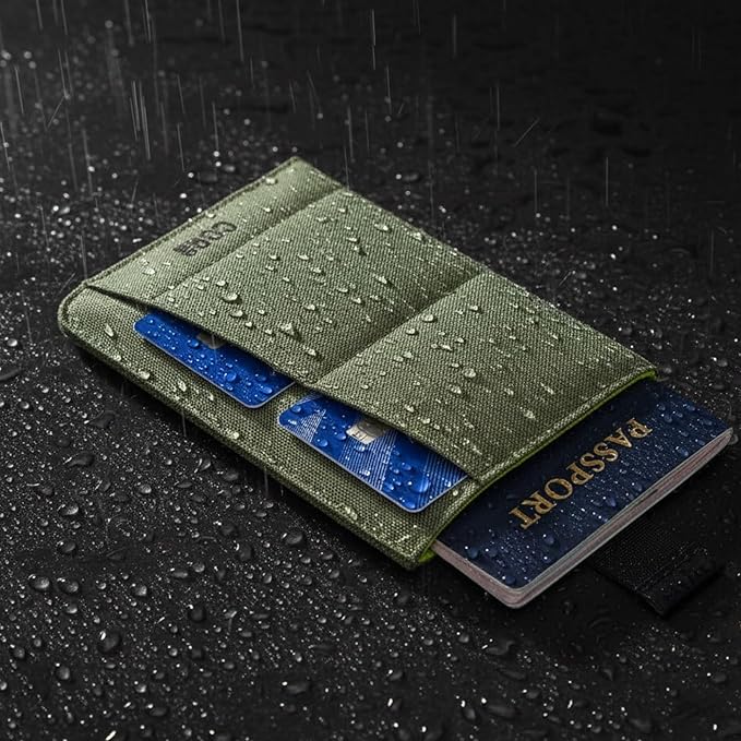 Passport Wallet, RFID Blocking, Waterproof (Turquoise)