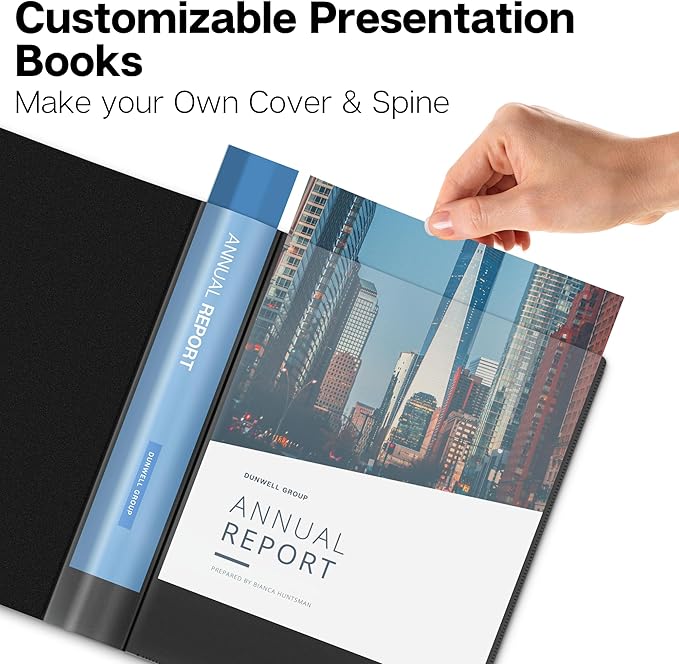 3 Dunwell Binders with 60 Plastic Sleeves (Black, Aqua, Ruby) 60-Pocket Presentation Books, 8.5 x 11 Portfolio Folders with Clear Sheet Protectors, Displays 120-Page Documents, Certificates