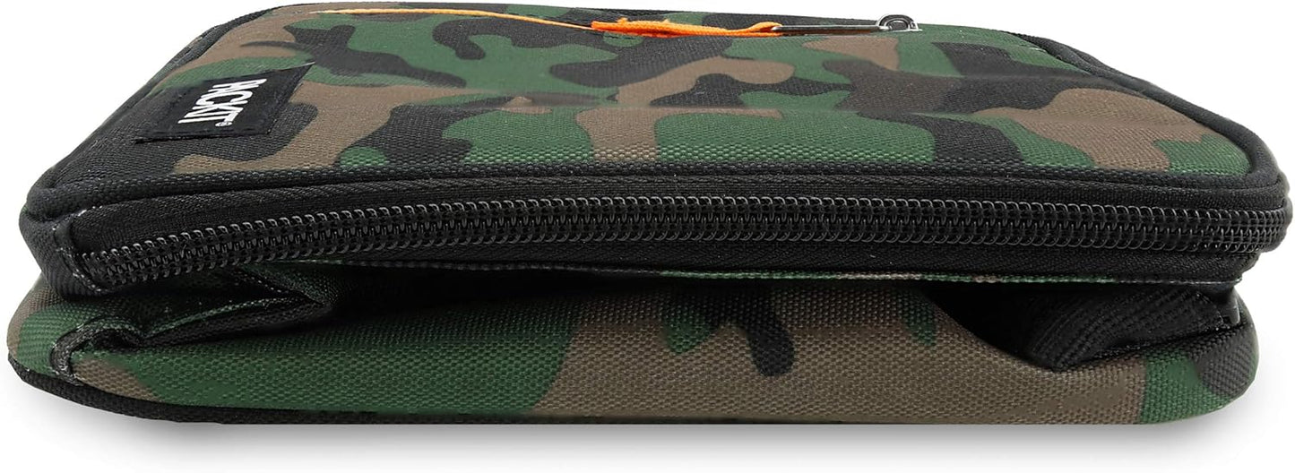PackIt Freezable Classic Lunch Box, Camo, Built with EcoFreeze Technology, Collapsible, Reusable, Zip Closure With Zip Front Pocket and Buckle Handle, Perfect for Lunches
