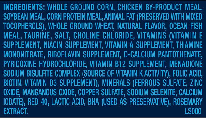 9Lives Plus High Protein Dry Cat Food, 3.15 lb. Bag (Pack of 4)