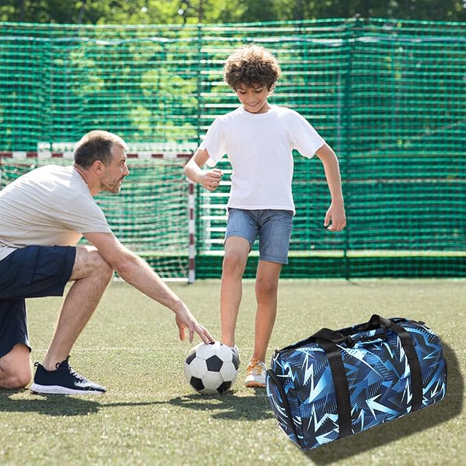 Dance Bag for Boy and Girls Duffle Gymnastics Gym Overnight Travel Sports Ballet Weekender Sleepover Carry On Bag with Shoe Compartments Water Resistant