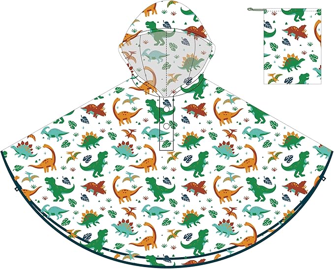 Stephen Joseph Unisex Kids Lightweight Poncho
