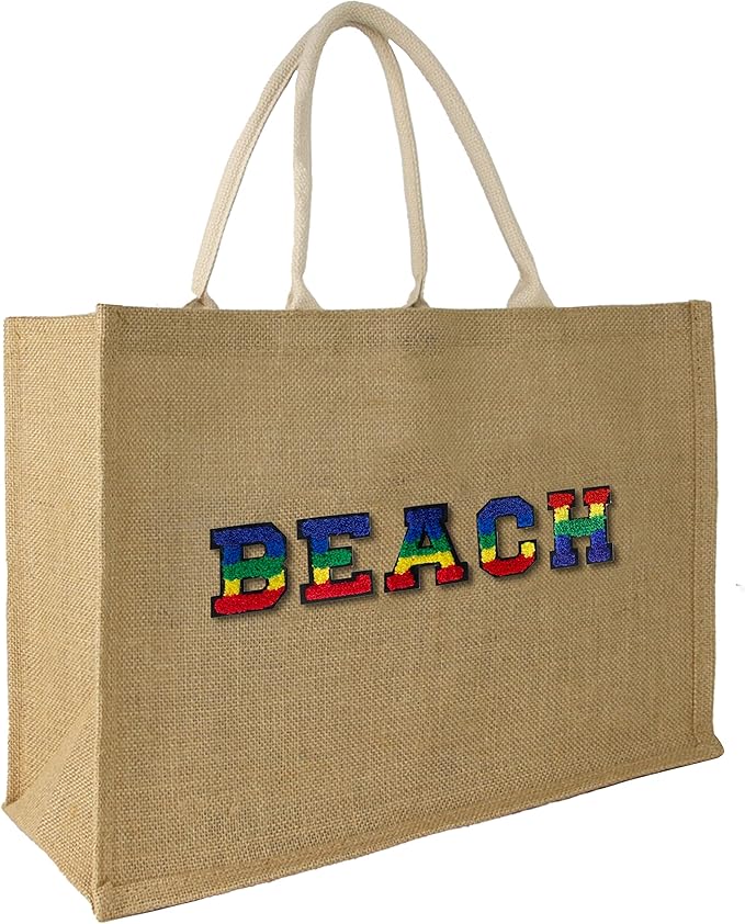 Hibala Woven Large Beach Bag Straw Beach Tote Handmade Weaving Shoulder Tassel Bag Handbag