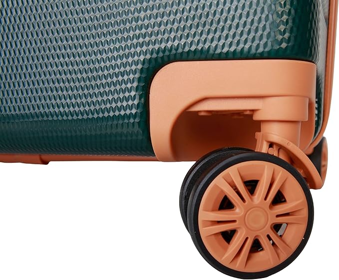 Dockers Hooper Hardside Expandable 8-Wheel Spinner Travel Checked Luggage, 24-Inch, Ponderosa Pine