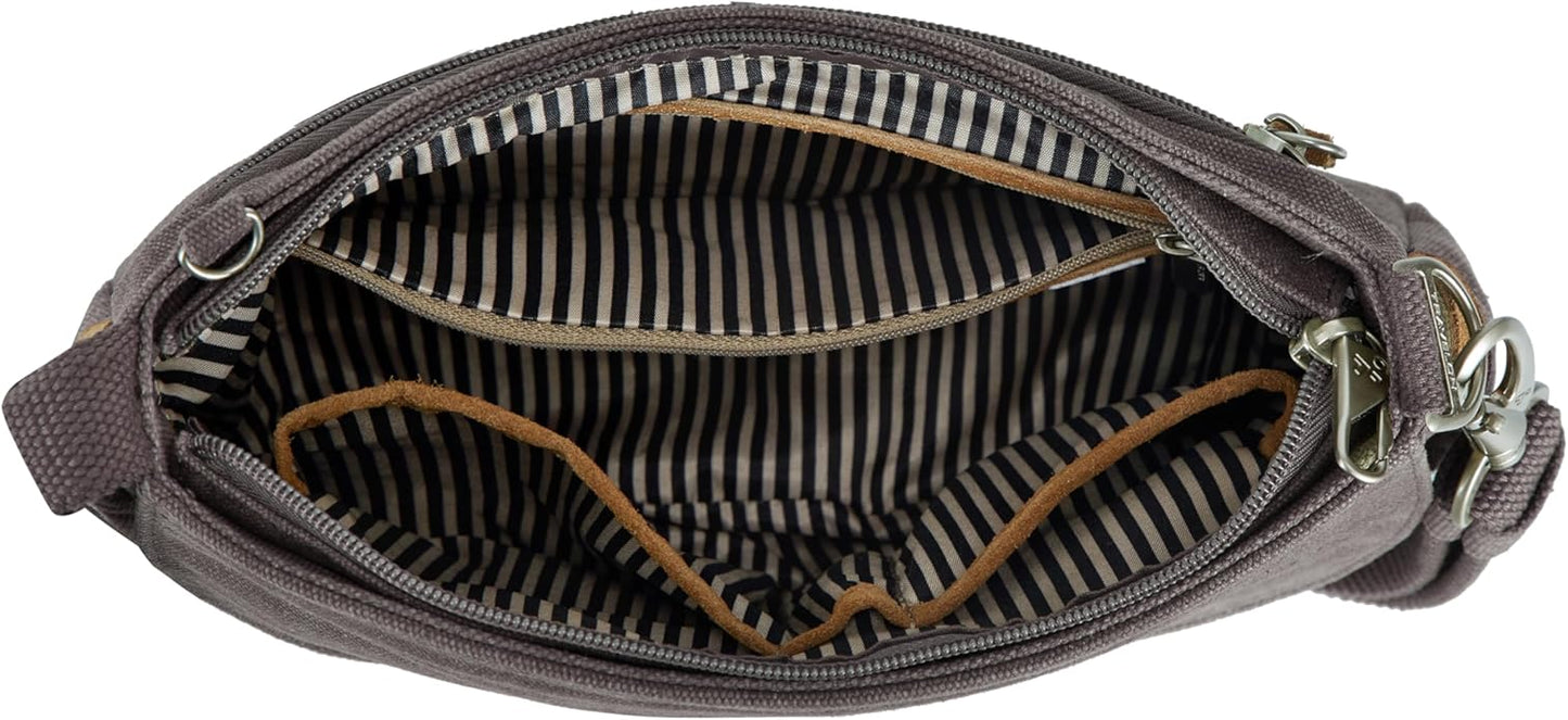 Travelon Anti-Theft Heritage Saddle Crossbody | Anti-Theft