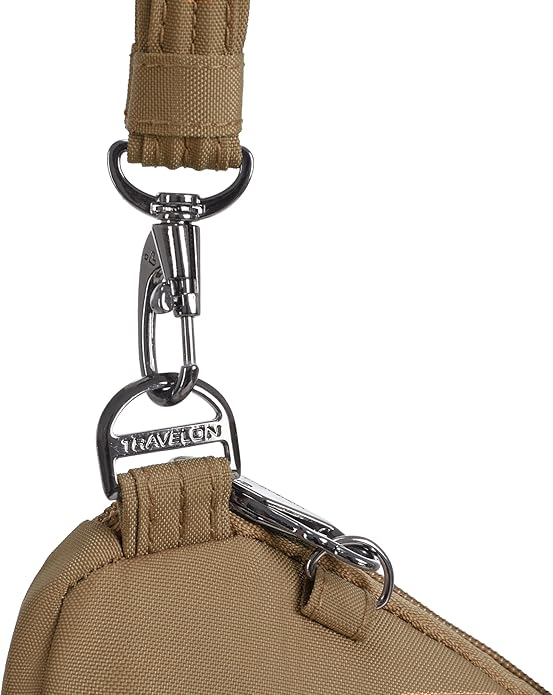 Travelon Anti-Theft Runways Slim Assymetric Crossbody