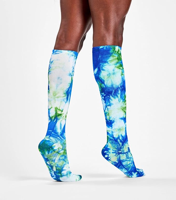 Nurse Mates Women's Calf Socks | 12-14 mmHg Compression | Superior Support & Comfort | 1 Pair