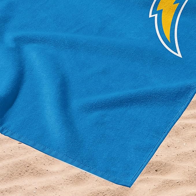 Northwest NFL Oversized Microfiber Beach Towel, 60 x 70 Inches – Quick Dry, Sand Resistant, Lightweight, Highly Absorbent, Shibori Design