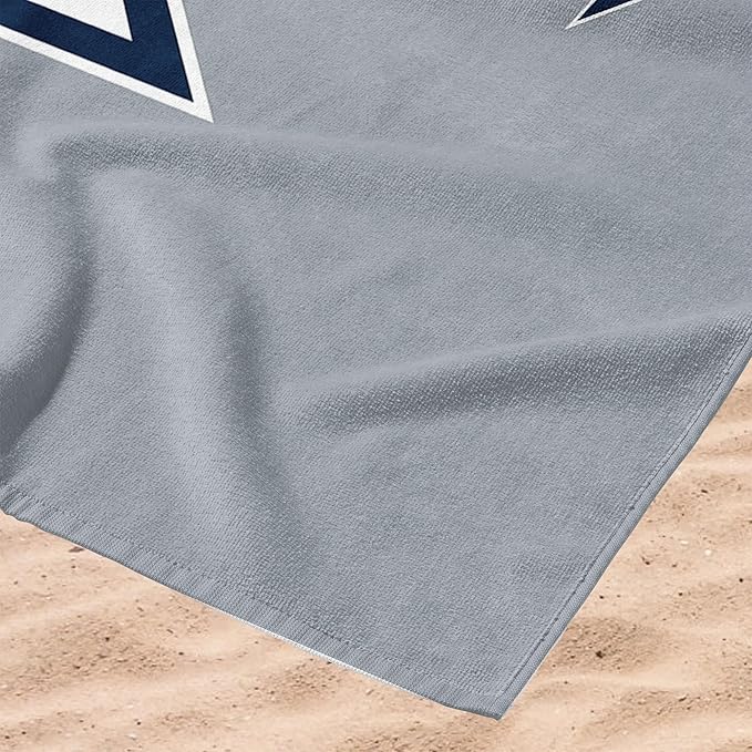Northwest NFL Oversized Microfiber Beach Towel, 60 x 70 Inches – Quick Dry, Sand Resistant, Lightweight, Highly Absorbent, Shibori Design
