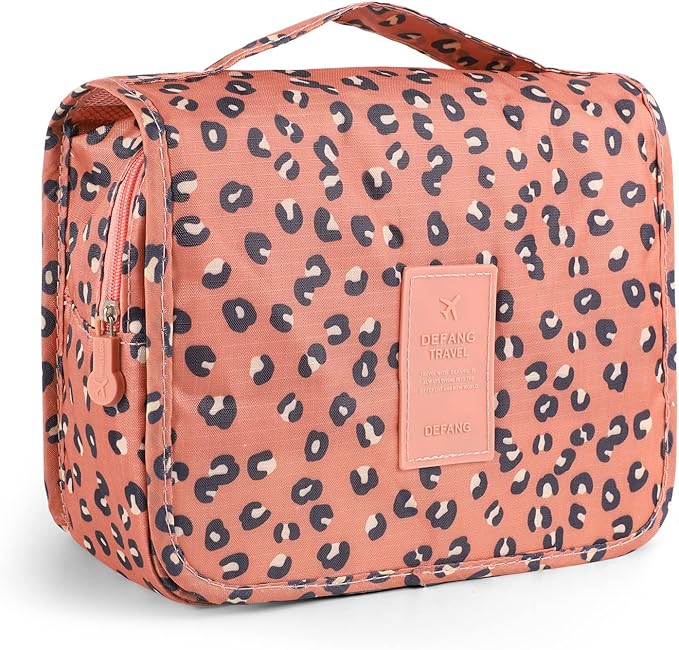Pengxiaomei Toiletry Bag, Waterproof Hanging Cosmetic Bag Portable Travel Makeup Pouch Multi-function Handle Travel Bathroom Bag Stocking Stuffers for Women and Girls Christmas Gifts