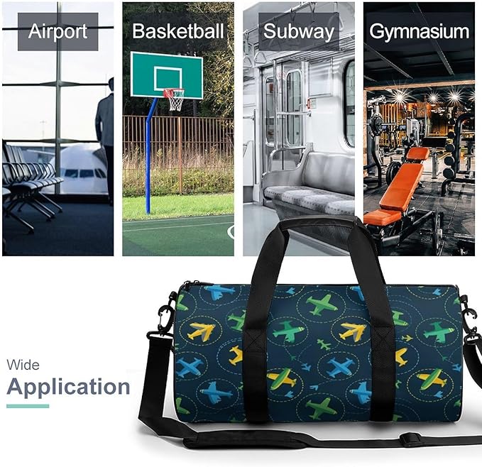 Travel Sports Lightweight Carry On Bag Airplane Weekender Overnight Bag Dance Sports Gymnastics Bags for Men Women