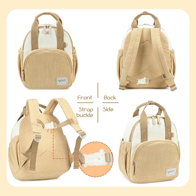 Bluboon Toddler Backpack for Girls Boys 2-4 Cute 12" Preschool Kindergarten Backpacks Kids Daycare Bags School Trave