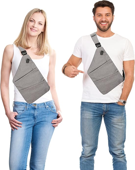 Anti Theft Crossbody Travel Bags Mens Sling Bag Over the Shoulder Bags for Women Gifts for Travelers