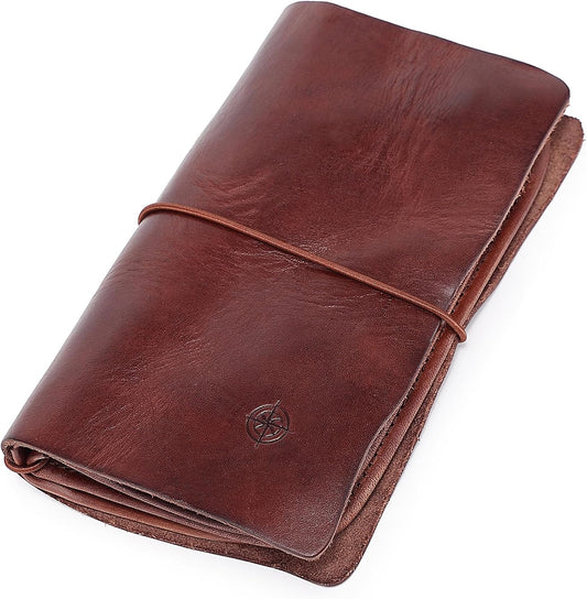 Genuine Leather Nomad Organizer Travel Wallet | Women's Wallet Clutch Passport Holder