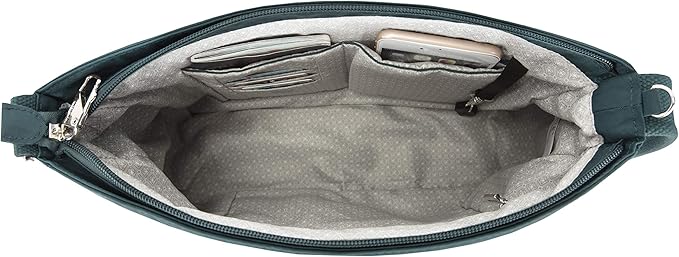 Travelon Anti-Theft Essentials Patch Pocket Crossbody Bag