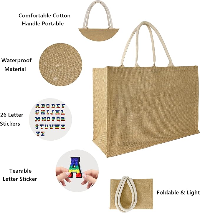 Hibala Woven Large Beach Bag Straw Beach Tote Handmade Weaving Shoulder Tassel Bag Handbag