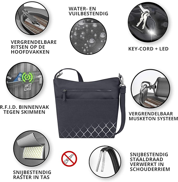 Travelon Anti-theft Metro Crossbody