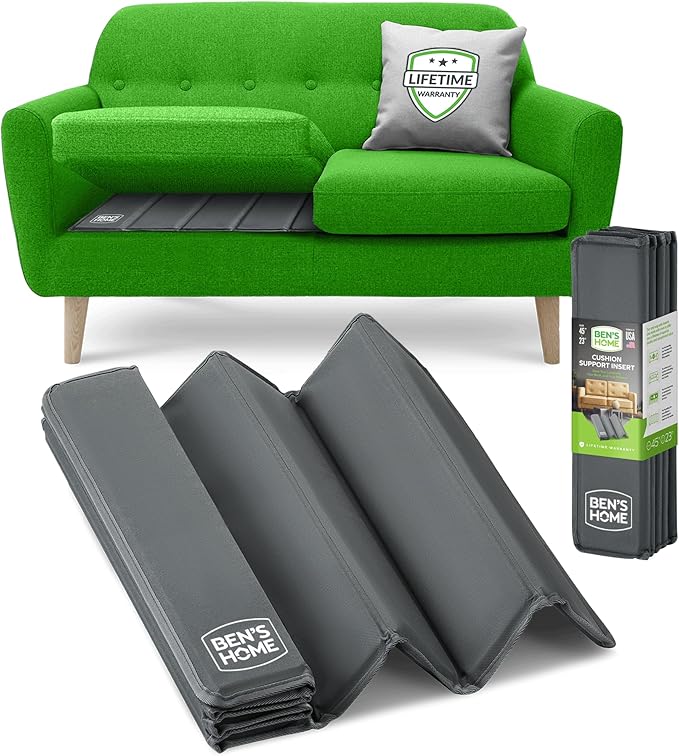 BEN'SHOME® Heavy Duty Loveseat Support Board for Sagging Sofas | Fits 48"-54.5", 25" Seat Depth | Protects Your Back from Sinking Seats | 0.5" Solid Wood, 400 LBS, Anti-Slip, Lifetime Replacement
