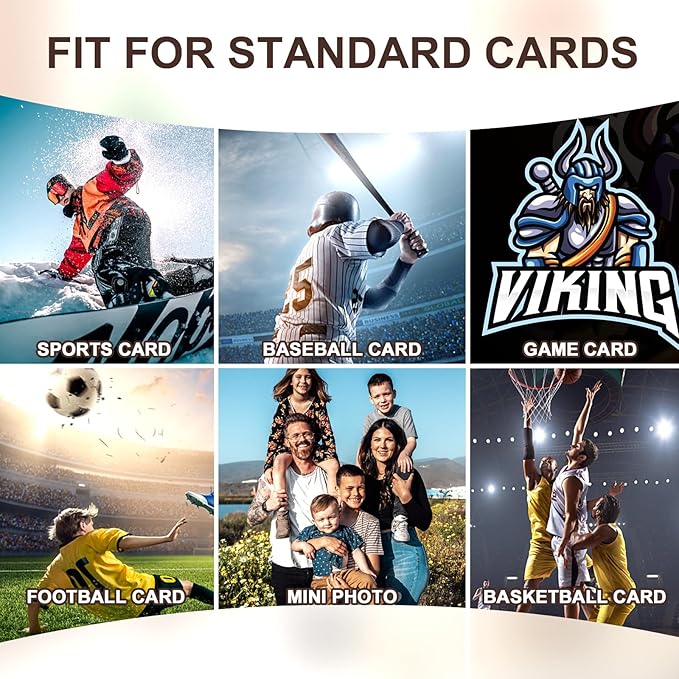 2000 Counts Card Sleeves Top Loaders for Trading Cards, Penny Soft Sleeves Baseball Card Sleeve Protectors Fit for Sports,Football,Game Cards