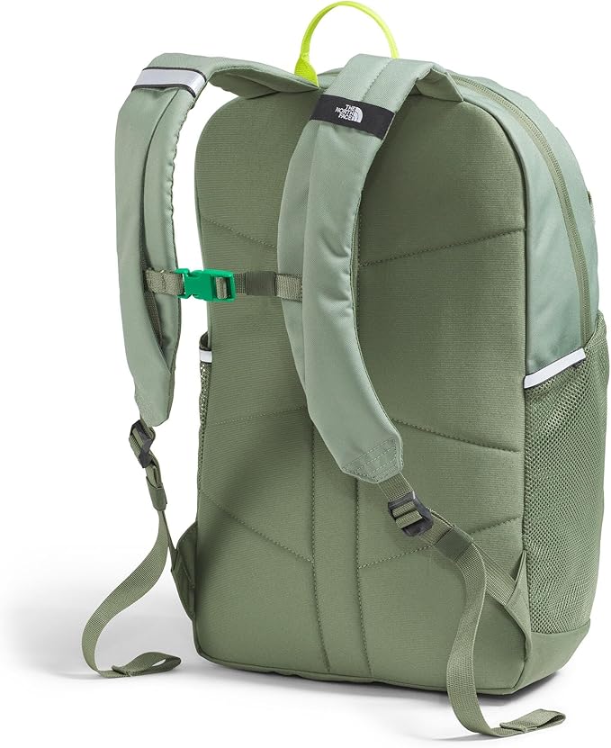 The North Face Kids' Court Jester Backpack - Water-Repellent Travel Bag, Spacious Main Compartment, for Tweens/Young Teens, Slate Moss/Bark Mist, One Size