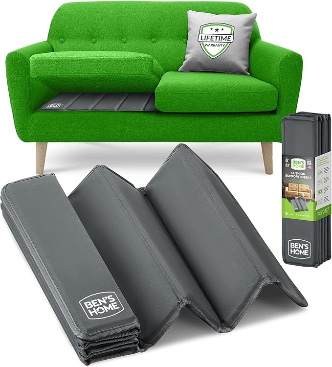 BEN'SHOME® Heavy Duty Loveseat Cushion Support Board for Sagging Sofas | Fits 38"-45" x 19.7" Deep | Protects Your Back from Sinking Seats | 0.5" Solid Wood, 400 LBS, Anti-Slip, Lifetime Replacement