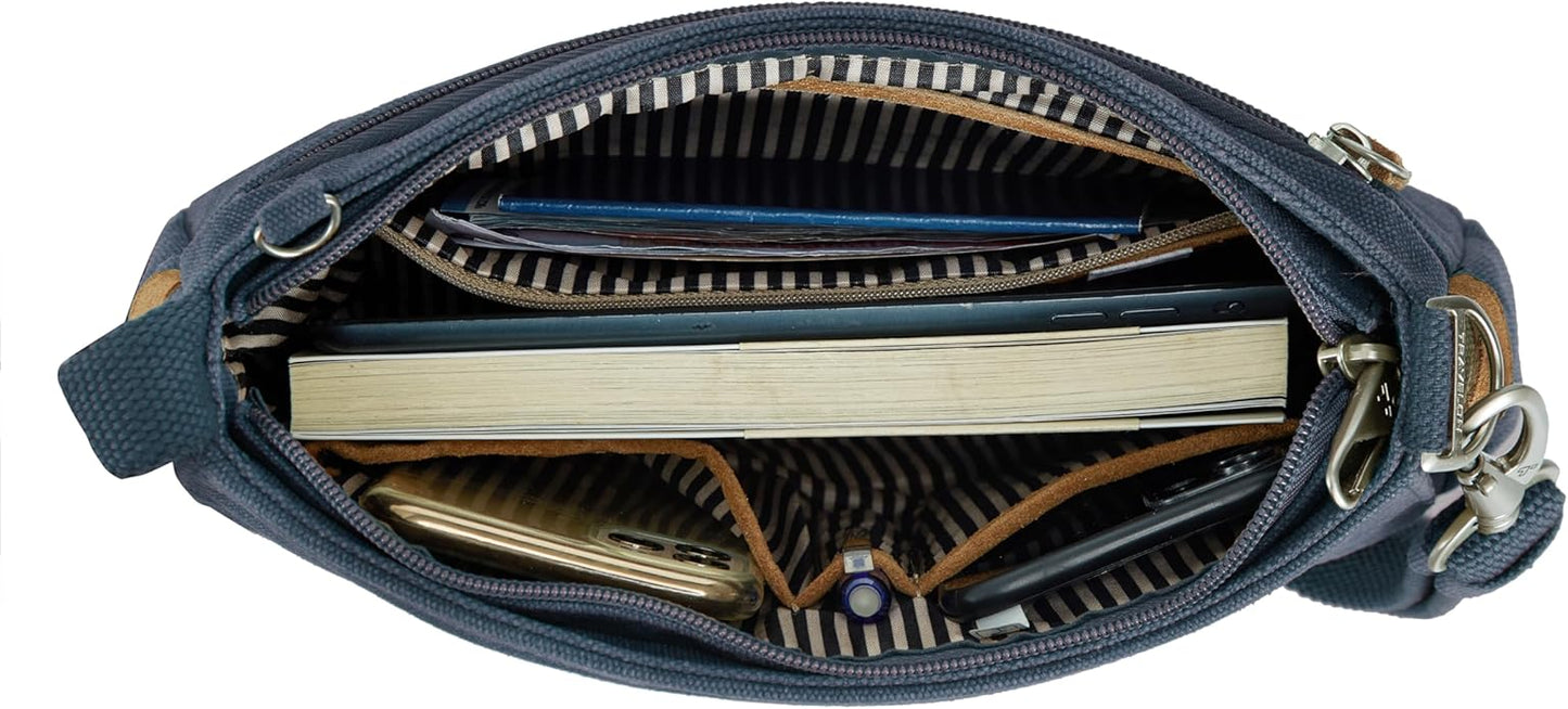 Travelon Anti-Theft Heritage Saddle Crossbody | Anti-Theft