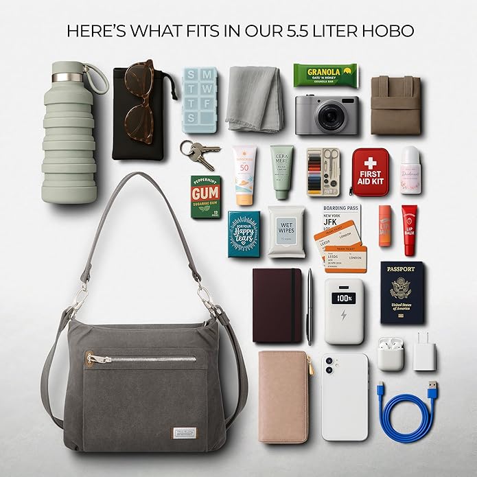Travelon Anti-Theft Heritage Hobo Bag