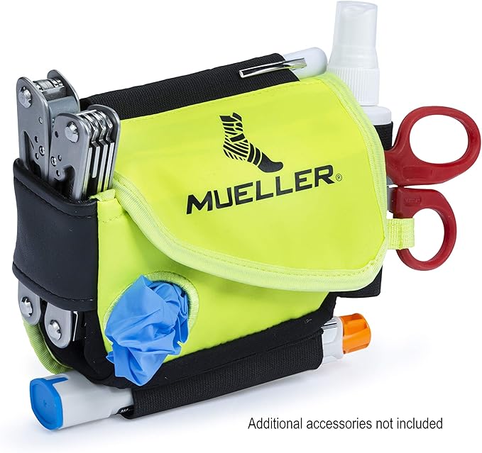 Mueller Sports Medicine Medi Kit PPE ProPack Bag Only for Men and Women, Athletic Training Kit, Medical Supply Bag for Sports Teams, Compact Medical Waist Pack, Waterproof