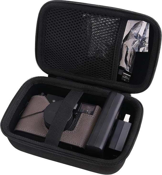 Hard EVA Carrying Storage Case Compatible with FUJIFILM X Half Premium Compact Camera Protective Travel storage box (big)