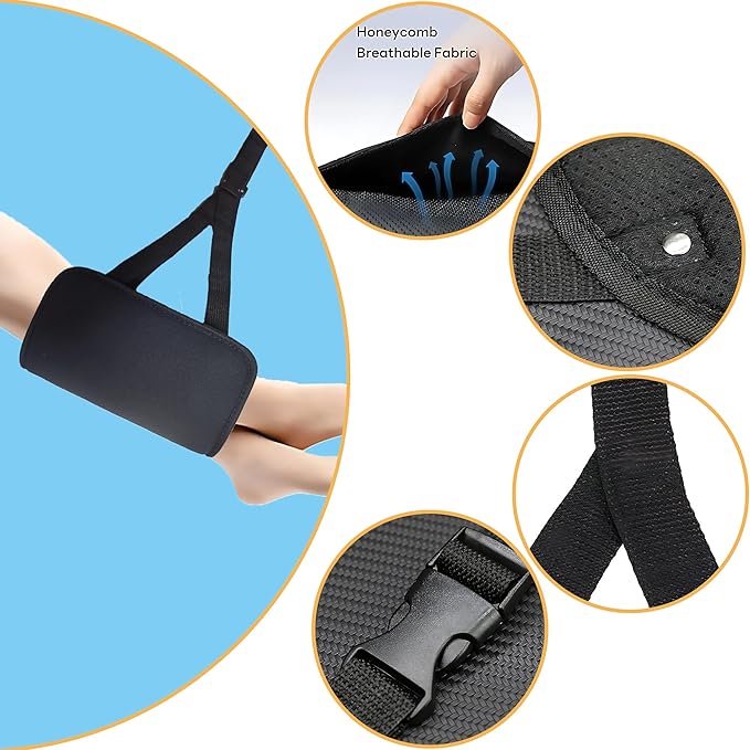 Foot Hammock For Plane Travel Essentials Relax Your Foot Rest For Airplane Gadgets Adjustable Airplane Travel Accessories For Flight Essentials,Office,Desk (Forest, 1 Pack)