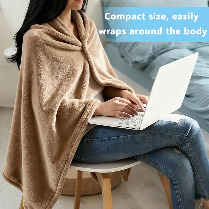 Ponchos for Women, Comfy Wearable Blanket, Gifts for People Who are Always Cold, Winter Shawl for Home, Office, Travel